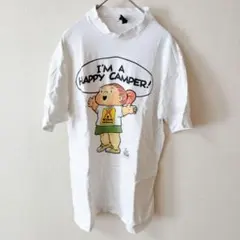 I'M A HAPPY CAMPER! 半袖Tシャツ【XL】 生地厚手