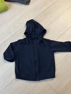 ネイビー フード付きアウター 90cm
