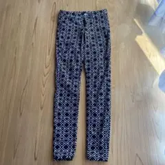 H&M 幾何学模様 カジュアルパンツ EUR 32
