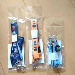 긴테쓰 특급 넥 스트랩 네이비 오렌지 스카이 블루 킨테쓰