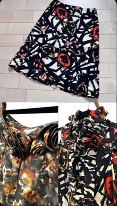 J.crew シルク ブラウス スカート ３点セット