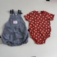 ベビー　半袖ロンパース　まとめ売り　70cm