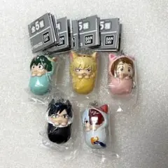 【僕のヒーローアカデミア】　カプセルトイ5種