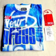 DIESEL/ディーゼル 新品タグ付 オーバーサイズ グラフィックTシャツ M