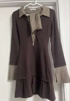 LIP SERVICE ワンピース ブラウン