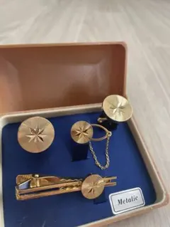 カフスボタン ネクタイピン セット