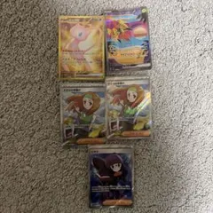 ポケモンカード セット 訳あり！ミュウ カプコケコ ナナミの手助け シキミのサムネイル