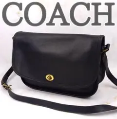 Vintage COACH Shoulder Bag Black USA