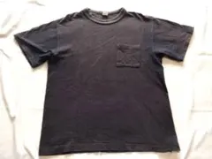 Warehouse ウエアハウス　ポケットTシャツ　　L スミクロ フェードのサムネイル