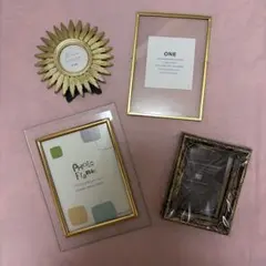 ウェルカムスペース　フォトフレーム　4点セット