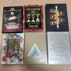 AAA ライブDVD 7枚セット - メルカリ
