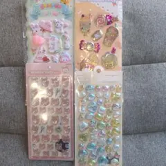 【正規品】ちいかわ古本屋ボンボンドロップ シール他４枚セット