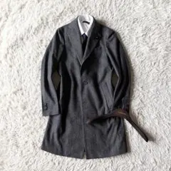 即購入OK 極美品【定価27万】LARDINI ダブル カシミヤ コート 44 即購入OK 極美品【定価27万】LARDINI ダブル カシミヤ コート 44