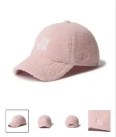 9TWENTY Boa Logo ボアフリース ピンク