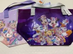 【新品未使用】香港ディズニーランド　20周年ショッピングバッグ　Sサイズ2枚