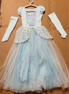 ★シンデレラ風ドレス★アームカバー付き★130cm