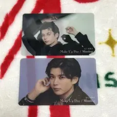 長尾謙杜　クリアカード　2種