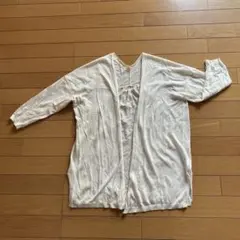 earth ５部袖　綿100%カーディガン　used