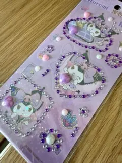 サンリオ 正規品マーク クロミ ストーンシール