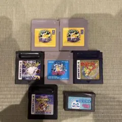 ゲームボーイソフトセット　ポケモンなど