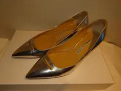 PELLICO パンプス シルバー 38.5のサムネイル