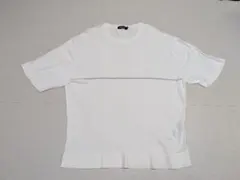 NAUTICA ホワイト クルーネック Tシャツ シンプル