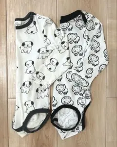 H&M ベビーロンパース カバーオール　2点セット