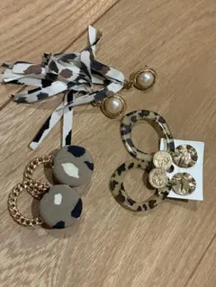 ピアス　セット　lattice スリーコインズ