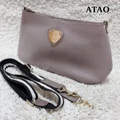 ラ*ィ様 ATAO チヴィ 2way ハンドショルダー バーガンディ レザー ATAO（アタオ） ATAO公式 スタッフ愛用率No.1 chivy+ アタオで一番長く