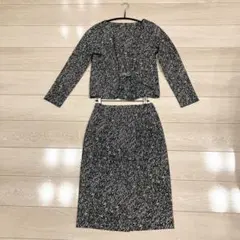 Tabi international タビ　セットアップ　フォーマル　白黒