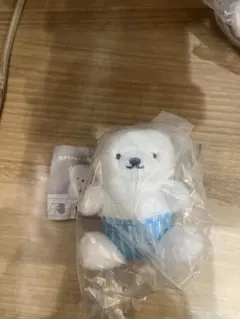 【てんちゃん様専用】しろくまのいる生活あかちゃんしろくまのぬいぐるみ 水色パンツ