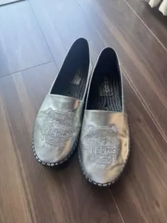 KENZO タイガー刺繍 エスパドリーユ シルバーのサムネイル
