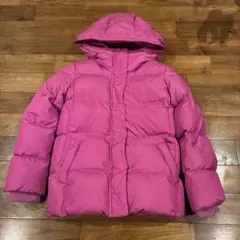 GapKids フード付き中綿コート 150cm ピンク