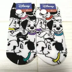 【新品/未使用/タグ付き】１０１匹わんちゃん くるぶしソックス２足セット