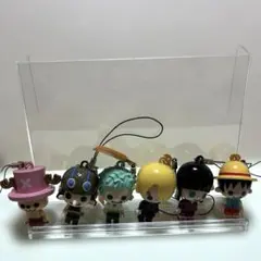 ワンピース キーホルダーフィギュアストラップ　6個セット　なっちゃん　非売品