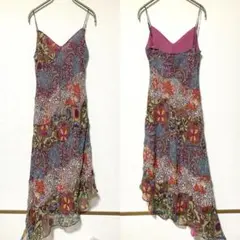 【極美品】BCBG MAXAZRIA マックスアズリア シルク ワンピースのサムネイル