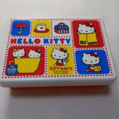 Hello Kitty 30周年記念 弁当箱　未使用のサムネイル