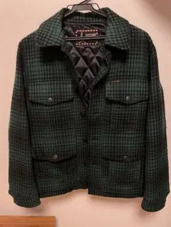 HYSTERIC GLAMOUR Medium グリーン系チェック カバーオール