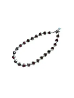 beams 美品　ハート型ビーズ ネックレス