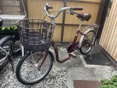 低床フレーム 高齢者 小柄な方Amourシティサイクル バーガンディ 20インチ 低床フレーム 高齢者 小柄な方Amourシティサイクル バーガンディ 20