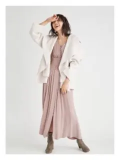 アイボリー ラップコート