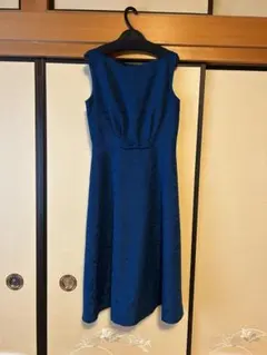 【美品】【STRAWBERRY-FIELDS】ドレス　シフォンストール付