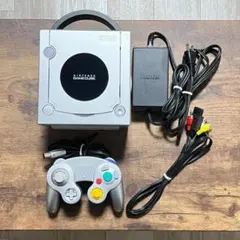ニンテンドー　ゲームキューブ　GAMECUBE　本体　シルバー　動作品　⑧