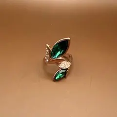 ゴールドカラーリング　指輪 ヴィンテージ　アンティーク　昭和レトロ