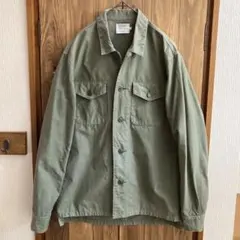vendor Things ベンダーシングス　ミリタリーシャツジャケット カーキ