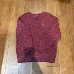 【FREAK'S STORE 】赤系 長袖ニットセーター