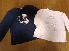 *値下げエニィファム　長袖Tシャツ　ミラクルスパンコール　2着まとめ売り