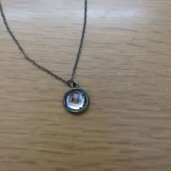 レディース　ネックレス　ピンクストーン