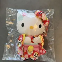 Sanrio ハローキティ　和装ちりめんぬいぐるみM キティちゃん　サンリオ