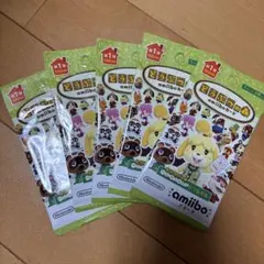 新品未開封 amiiboカード 5パック どうぶつの森 第1弾